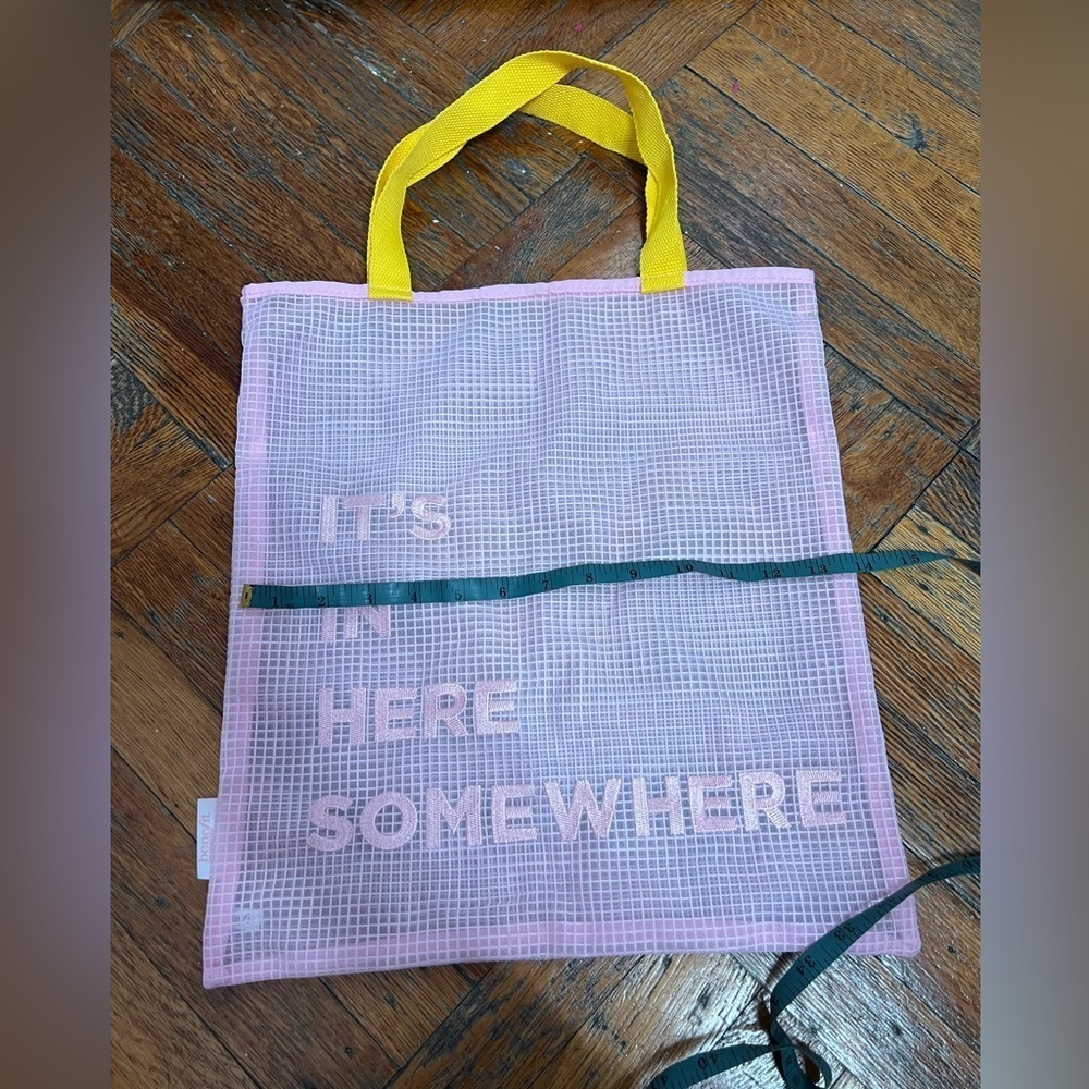 Benefit cosmetics mesh tote bag - Picture 4 of 4